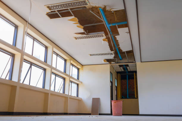 Water damage restoration process in West Fairview, PA